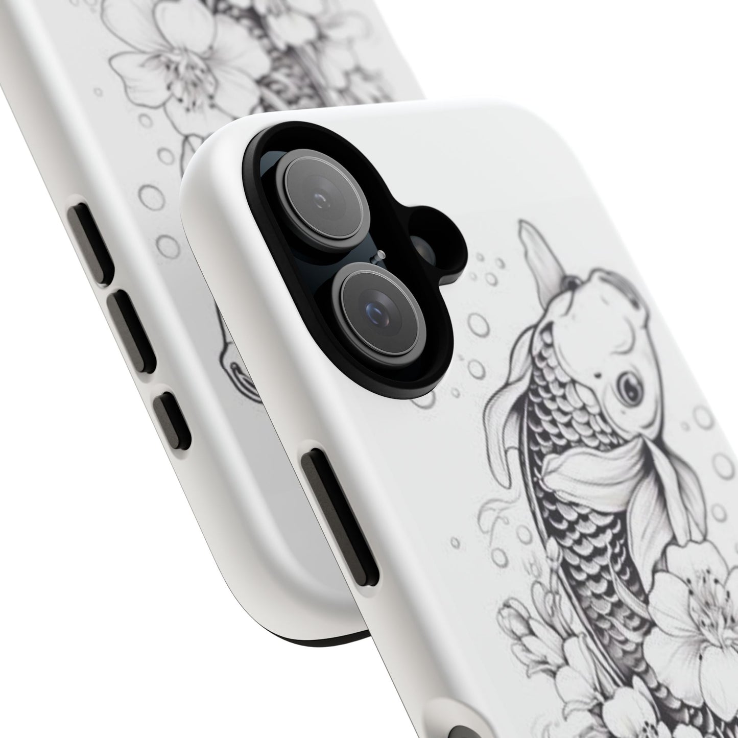 Koi Fish Phone Case - Stylish Tough Case for Nature Lovers