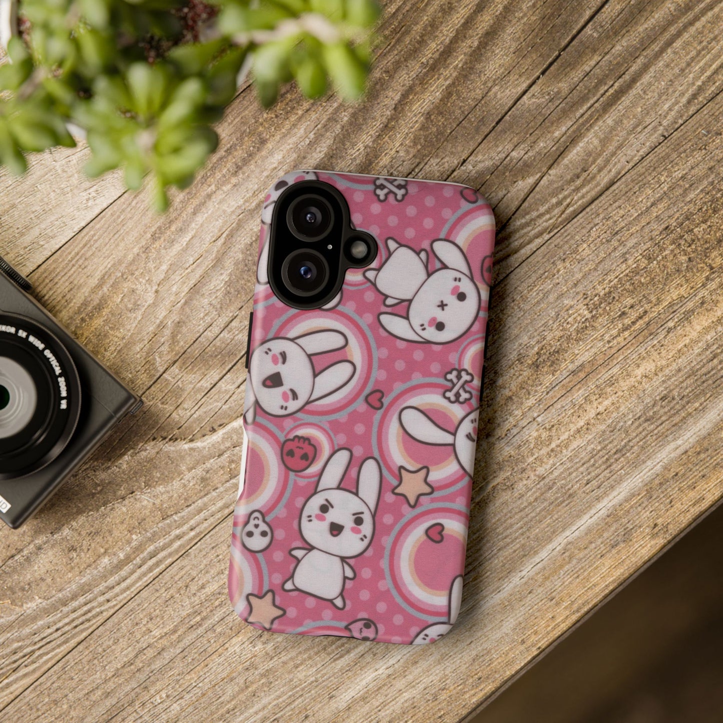 Cute Bunny Phone Case - Kawaii Design for Animal Lovers