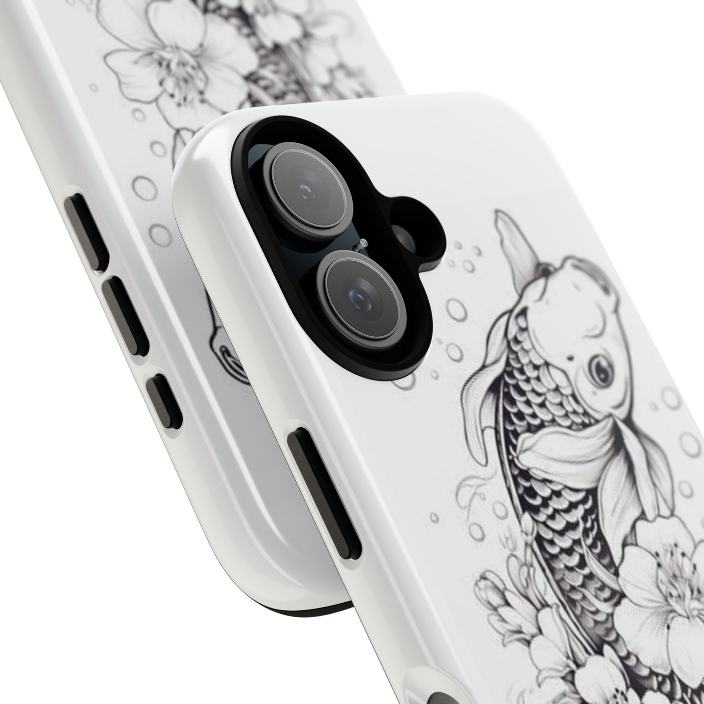 Koi Fish Phone Case - Stylish Tough Case for Nature Lovers