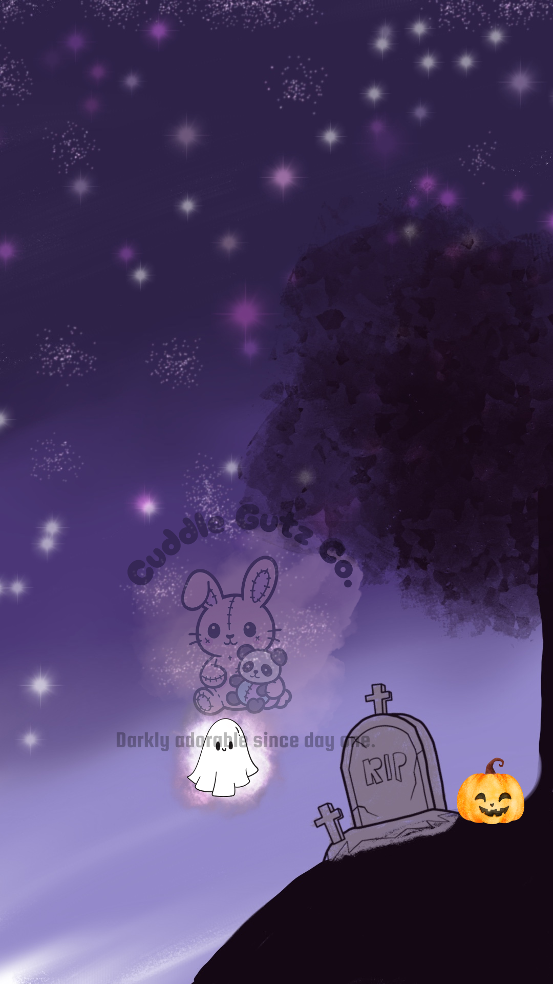 ๐ Halloween Digital Phone Wallpaper | Spooky Aesthetic | Instant Download