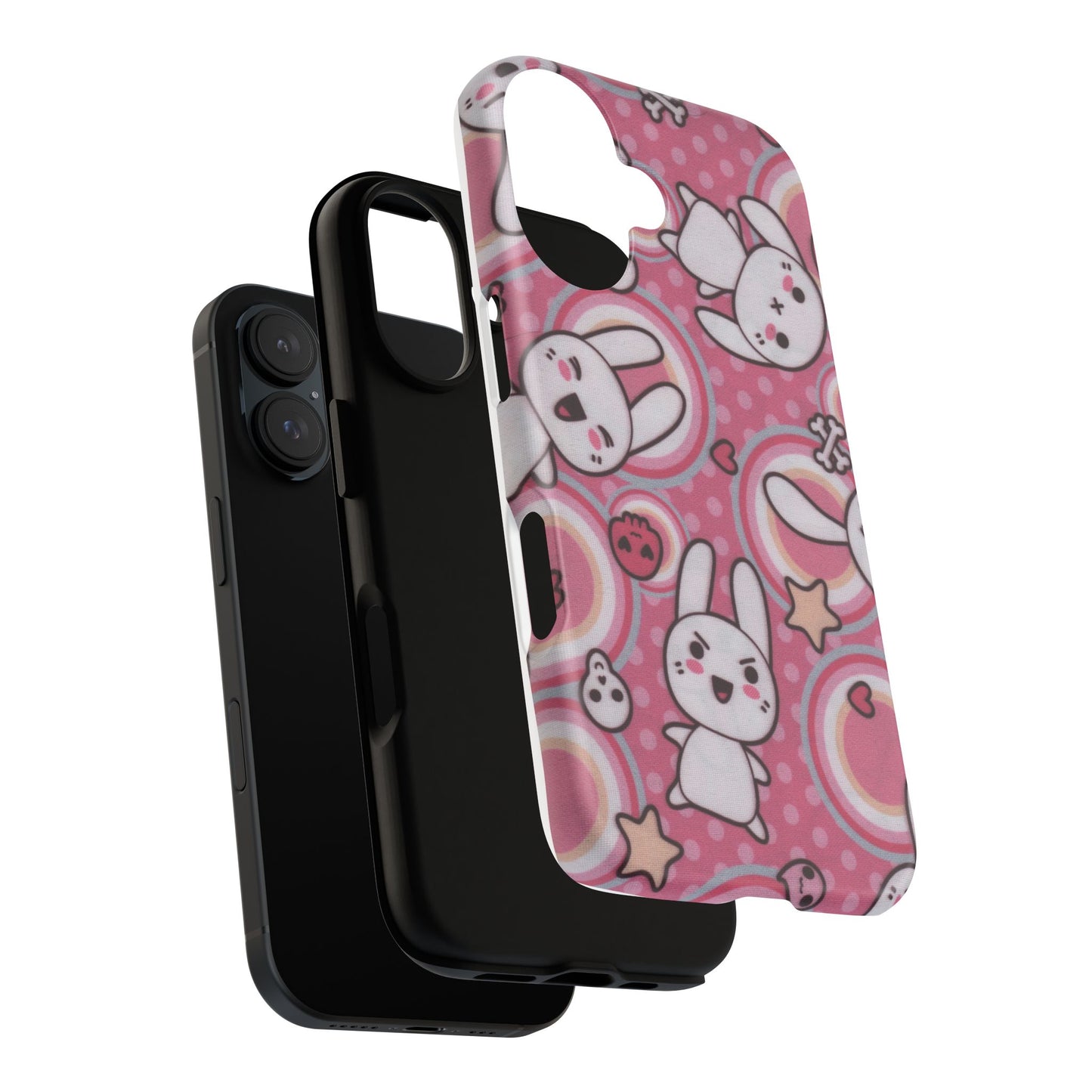 Cute Bunny Phone Case - Kawaii Design for Animal Lovers