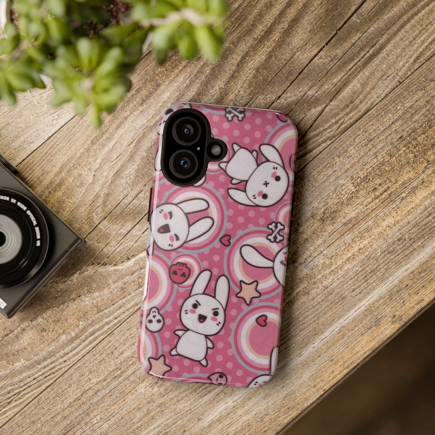 Cute Bunny Phone Case - Kawaii Design for Animal Lovers