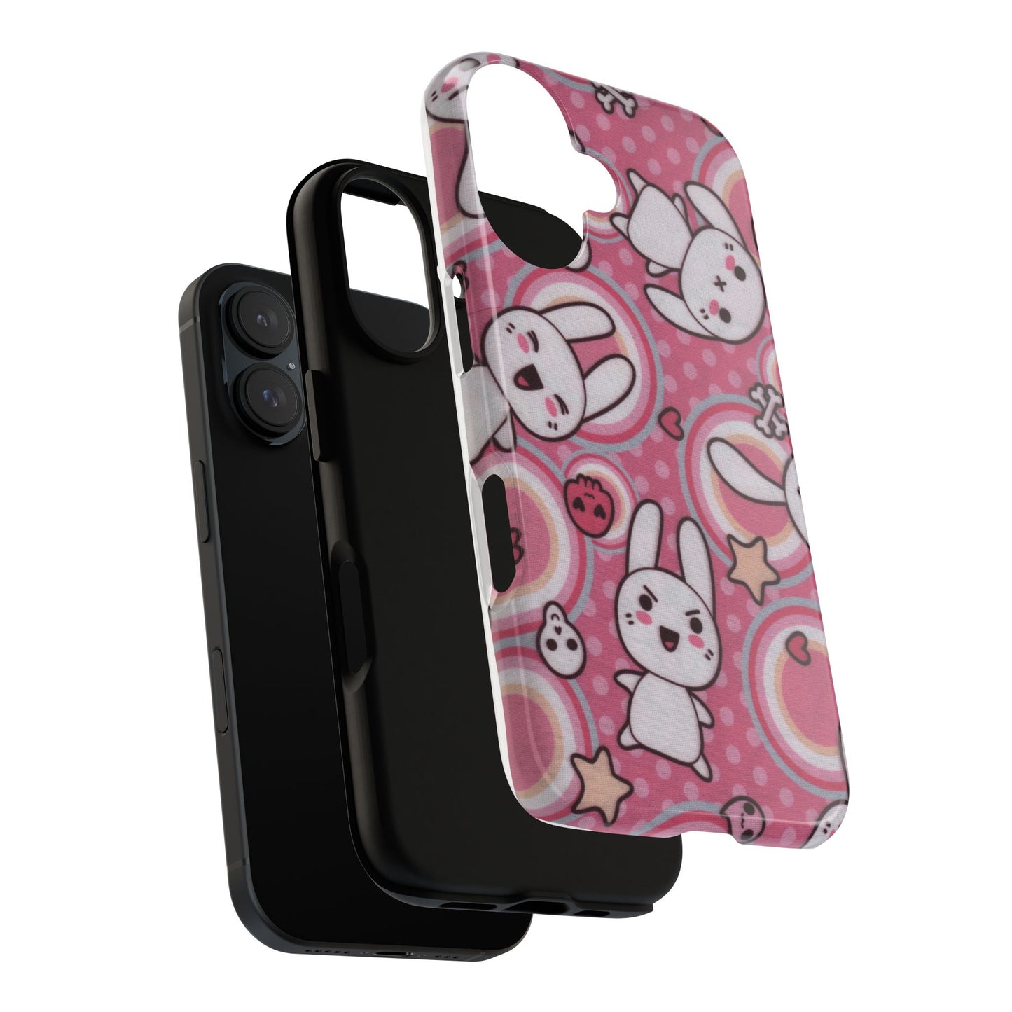 Cute Bunny Phone Case - Kawaii Design for Animal Lovers