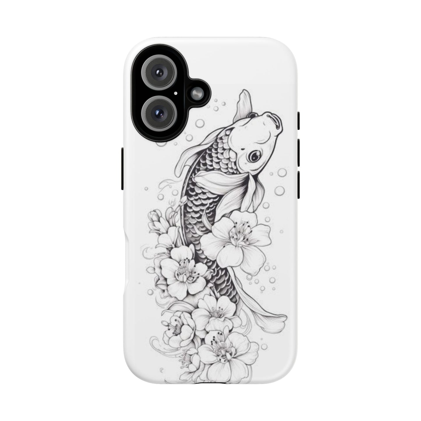 Koi Fish Phone Case - Stylish Tough Case for Nature Lovers