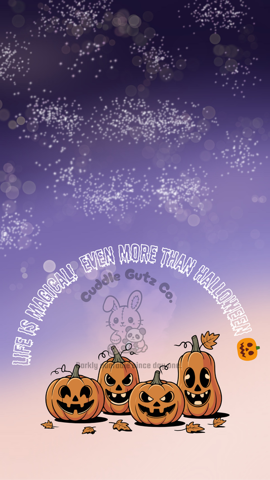 🎃 Halloween Digital Phone Wallpaper | Spooky Aesthetic | Instant Download