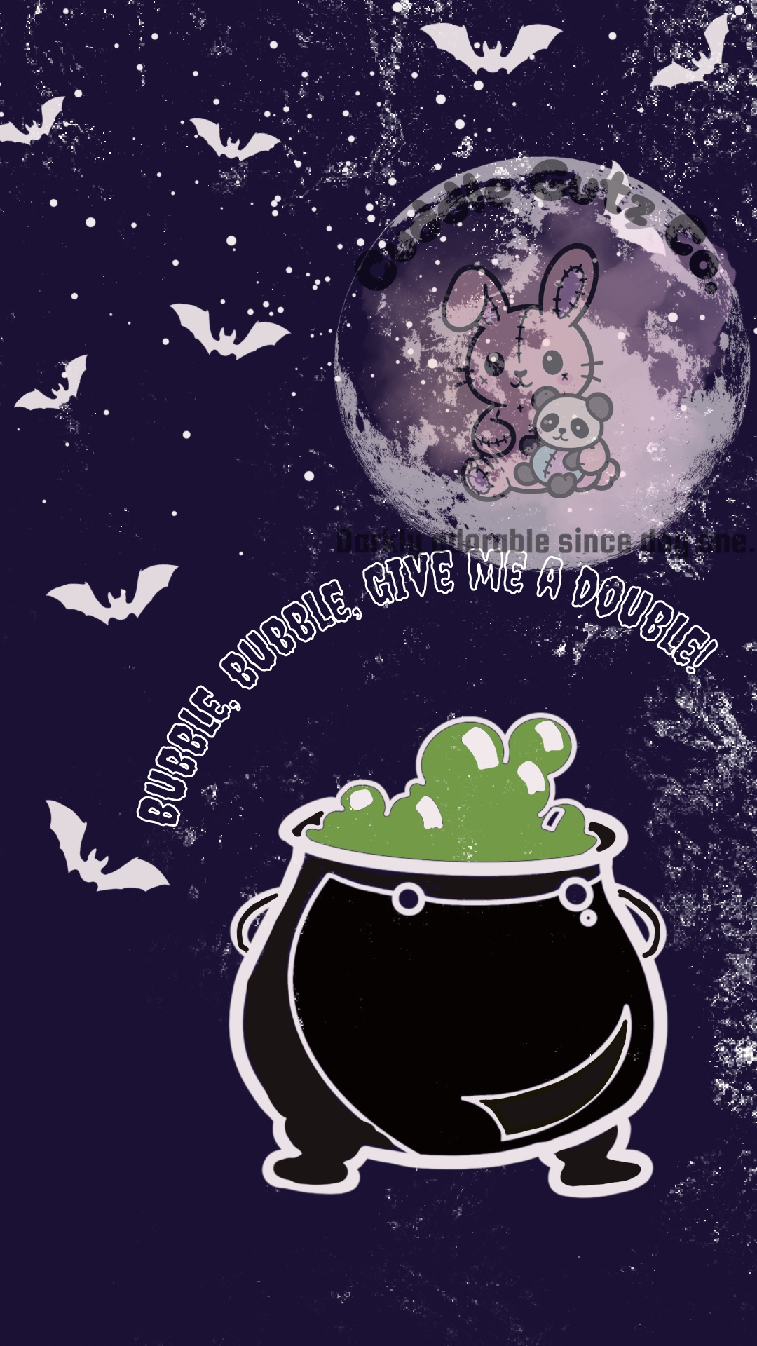 🎃 Halloween Digital Phone Wallpaper | Spooky Aesthetic | Instant Download